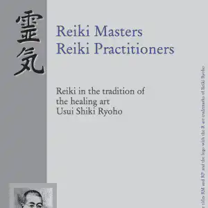 Brochure Reiki Ryoho - Engelstalig